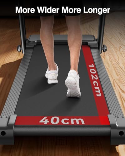 Image of 5-in-1 Walking Pad Treadmill with 15% /17% Manual /AUTO Incline, Quiet Under Desk Treadmills for Home & Office, Compact Foldable Treadmill with Handles and 3.0HP Brushless, 330 LBS Capacity