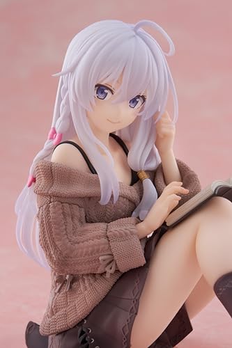 TAITO-Wandering Witch: The Journey of Elaina Desktop Cute Figure - Elaina (Casual Clothes Ver.), Multicolor - Image 3
