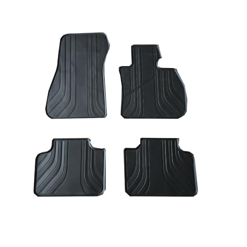 Lwope BMW 2シリーズ アクティブツアラー F45 フロアマット 右ハンドル 2014年10月～現行 運転席&助手席&2列目用 カーマット 柔らかい ラテックス素材 高い耐寒性 滑り止め 汚れ防止 防水 防塵 車種専用設計 取付簡単 保護パーツ カー用品 4枚セット