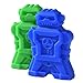 CHU-BUDDY chubuddy Robot Chewy Robotz - Green, Non-Toxic, for Light Chewers (Chew Factor 1.5)