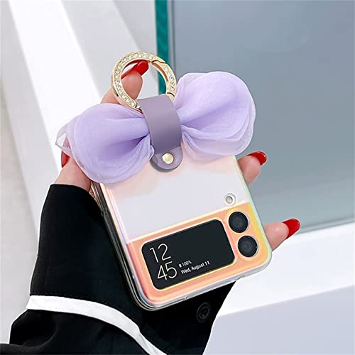 Coque Antichoc Samsung Z Flip 4 protégeant la charnière avec anneau anti-chute