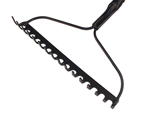 Bully-Tools-92309-12-Gauge-16-Inch-Bow-Rake-with-Fiberglass-Handle-and-16-Steel-Tines-58-Inch