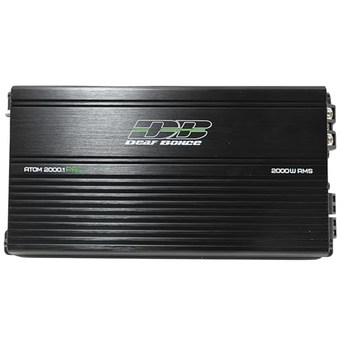 2000W RMS Monoblock Amplifier, Deaf Bonce Apocalypse ATOM PRO 2000.1 by Deaf Bonce - Image 3