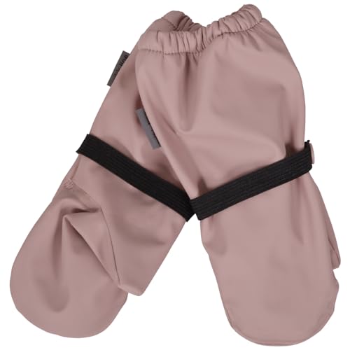 Moufles de pluie Mikk-line en polyuréthane recyclé imperméable et isolant rose