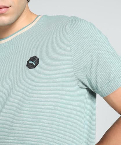 Image of Puma Men Cotton Solid Classic Fit T-Shirt