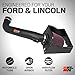 K&N Cold Air Intake System: High-Flow Air Filter, Increase Performance & Towing: Compatiable with 2007-2014 FORD/LINCOLN: Expedition, F150, F150 SVT Raptor, Navigator, 57-2575
