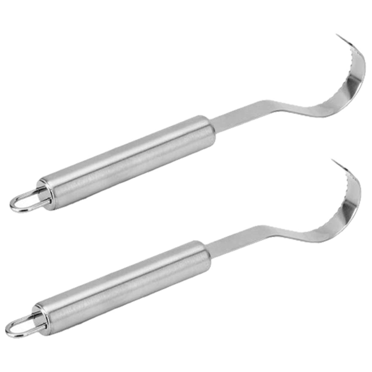 VOSAREA 2Pcs Stainless Steel Chocolate Scraper Cheese Planer Knives Ergonomic Design for Easy Grating of Hard Cheese Chocolate Kitchen Tool Easy to Clean and Maintain