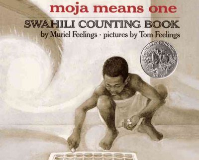 MOJA MEANS ONE: SWAHILI COUNTING BOOK (TURTLEBA... B000NDQ0OO Book Cover