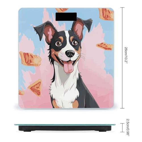 Balanza digital de baño para perros Rat Terrier miniatura 2