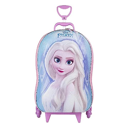 Mochila Infantil Com Rodinha Frozen Elsa - 100623
