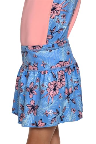 Coolibar UPF 50+ Girls' Wavecatcher Swim Skirt - Sun Protective2