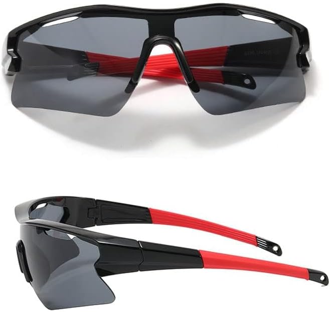 Miniatura 2 de Gafas de sol deportivas para hombres y mujeres, jóvenes, béisbol, ciclismo, correr, conducir, pesca, golf, motocicleta, al aire libre, UV400