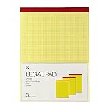 伊東屋 リーガルパッドL 3冊パック 方眼