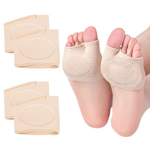 Metatarsal Pads with Gel for Women & Men, 2 Pairs...