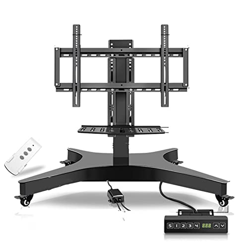 Soporte móvil para TV con elevación motorizada y ruedas miniatura 1