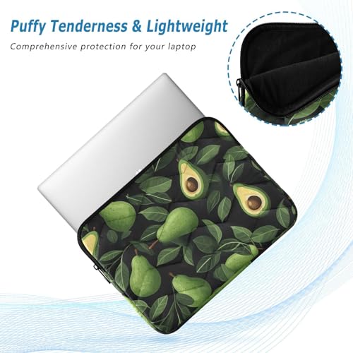 Funda para portátil 13-14 pulgadas impermeable con diseño de aguacate miniatura 5