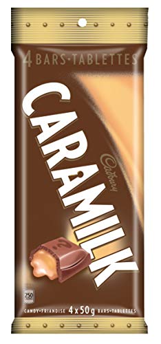 Cadbury Caramilk Candy, 4 Count 200g/7.05oz {Imported from Canada}
