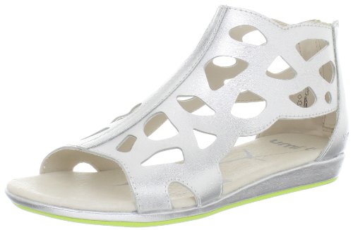 umi Roxanna Sandal (Toddler/Little Kid/Big Kid),Silver,36 EU(4 M US Big Kid)