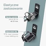 Borgen Uchwyt pedałowy na rower czarny do 32 kg