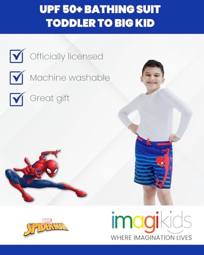 Maillot de bain de compression Spider-Man : adieu coups de soleil - 3