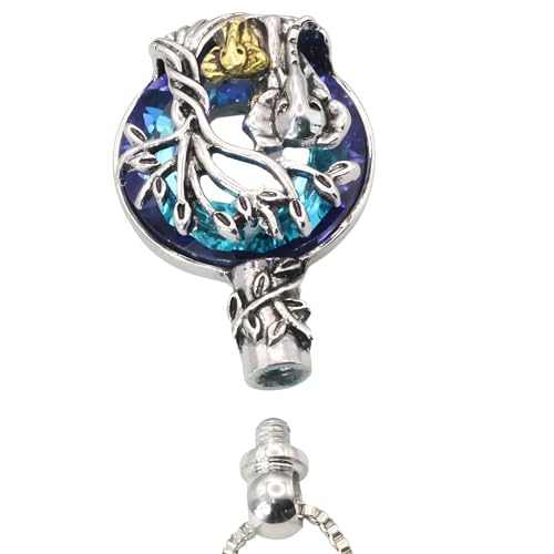 Collier pour cendres souvenir éléphant, pendentif urne protecteur B262