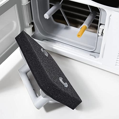 4 Stück 9164761 Trockner Filter für Miele T1 Serie Wärmepumpentrockner, Fein/Grob 207 x 157 x 30mm Wäschetrockner Sockelfilter