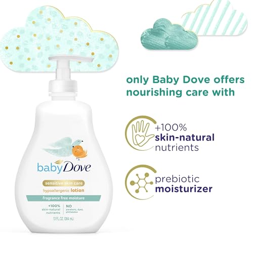 Baby Dove Lotion, Sensitive Moisture, 13 Ounces Each (7)