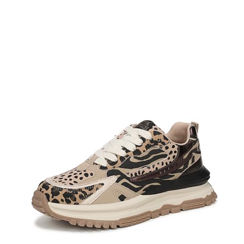 Blowfish Malibu Womens Leo Sneaker Leopard/Multi Animal Print 8 M