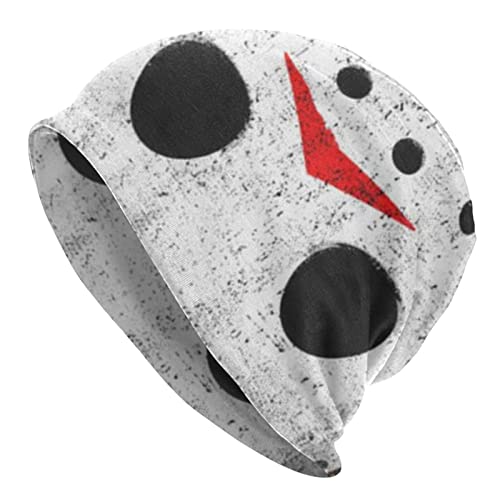 通用 Gorro de Punto para Adulto con Calavera de Terror para Hombre/Mujer, Gorro Holgado, Gorro de Calavera para esquí