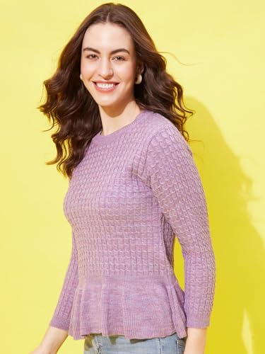 Image of Modeve Round Neck Casual Women Sweater||Winterwear||