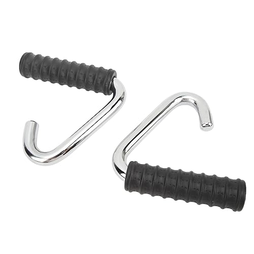 Poignées d'entraînement en acier TPE C-Shape pour un confort de prise en musculation