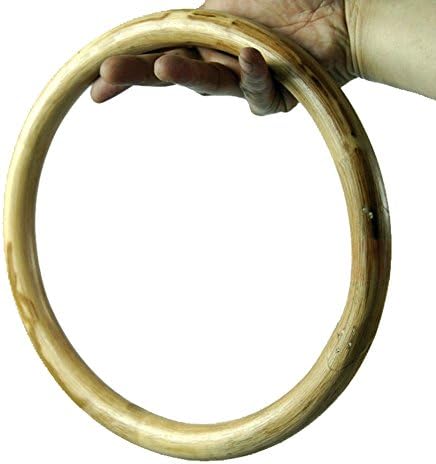 ZooBoo Wing Chun Rattan Ring 9" Natural Kung Fu Martial Arts Trai...