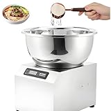 EpyGnom Amasadora Profesional con Recipiente Extraíble, Temporizador y Función de Avance y Retroceso Amasadora en Espiral Profesional de Acero Inoxidable para Masa de Pizza y Pan 8kg