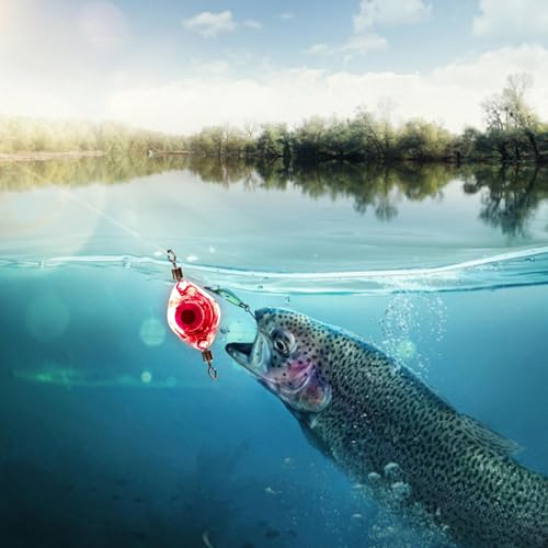 Ögonformade LED-fiskedrag för trolling – Superbright Underwater Ljus