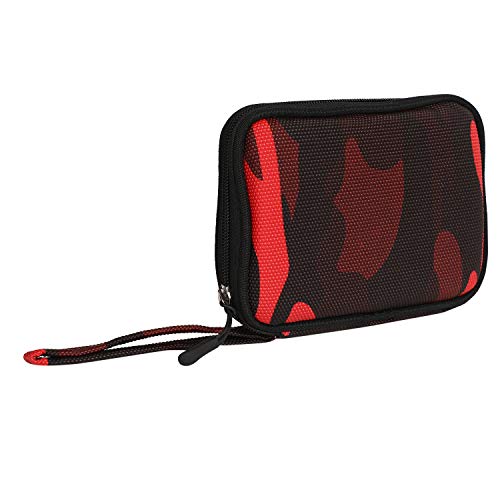 Image of WD HDD Hard Case /Cover /Pouch for 2.5 inch Portable Hard Drive (for Seagate, Toshiba, WD, Sony, Transcend, Lenovo, Adata) (RED Army)