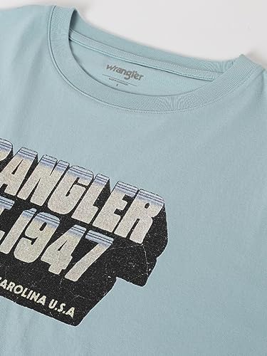 Image of Wrangler Women's Graphic Crew Neck Boxy Fit T-Shirt