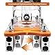 2-In-1 Oberfräse Grundplatte,Holz-Router-Basis,Holzfräser Werkzeug Schlitzhalterung Set,Oberfräsen Grundplatte für 64 MM - 65 MM Trimmer,Router-Schlitzhalterung,Holzbearbeitungs-Schlitzwerkzeug