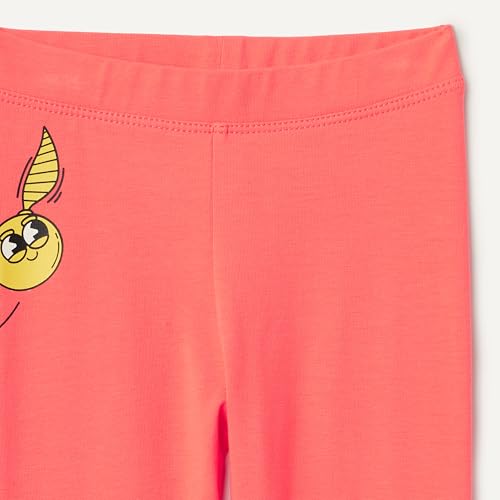 Image of Amazon Essentials Girls' Cotton Stretch Leggings, Multipacks