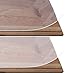 Produktbild BEAUTEX Folie 2 mm glasklar oder matt, transparente Tischdecke Größe wählbar, eckig oder rund Tischschutz (Einseitig Matt, Rund 90 cm)
