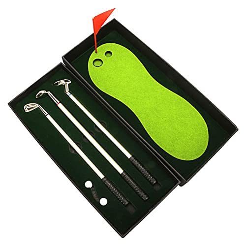 Mini coffret cadeau de stylo de bureau Golf Driving Range Cadeau de bureau Boîte à stylos à base d'eau Prime intéressante pour vos amis fanatiques de golf, Souvenirs d'événements d'entreprise Cover
