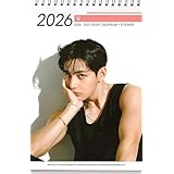 V テテ グッズ 卓上 カレンダー (写真集 カレンダー) 2026~2027年(2年分) + ステッカーシール [12点セット]