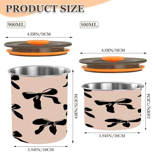 Contenedor de Café ATTX 900 ml Acero Inoxidable con Tapa Hermética miniatura 2