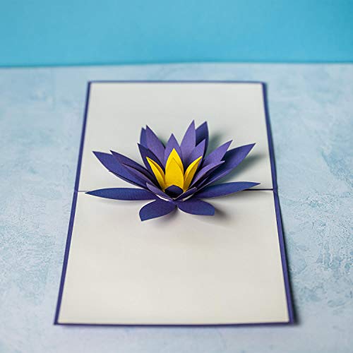 PaperCrush® - Biglietto di auguri pop-up con fiori...