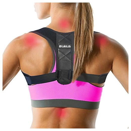 Posture Corrector for Women and Men by LaloLab – FDA Approved Adjustable Back Braces to Straighten Spine & Fix Posture - Comfortable & Invisible Under Clothes – Pain Relief for Neck & Back - Size S