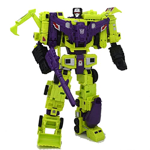 Transformer Toys, Transformation Generations Combiner Wars Defensor Bruticus Superion Devastator IDW Sets Toys KO Action Figure ,Kids Age 6 and Up, The Best Birthday Gift ( Color : 6IN1 Devastator ) Transformer Toys, Transformation Generations Combiner Wars Defensor Bruticus Superion Devastator IDW Sets Toys KO Action Figure ,Kids Age 6 and Up, The Best Birthday Gift ( Color : 6IN1 Devastator )