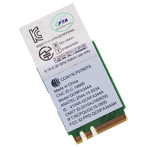 Tarjeta WiFi M.2 QCNFA344A para solucionar problemas de conexión 2
