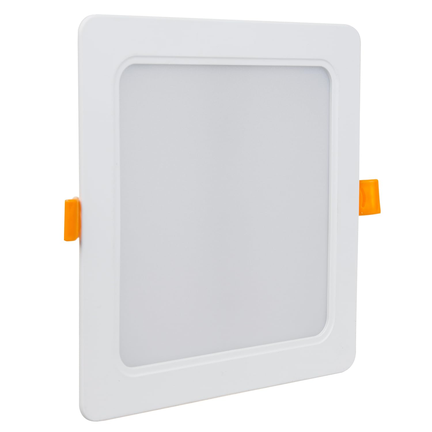 Maclean MCE374 S + MCE379 S LED Licht-Panel Einbaustrahler Set Deckenstrahler Deckenspot Deckenleuchte Decken-Strahler Einbauleuchte (5-er Pack 18W Einbaustrahler + Aufputzadapter, Eckig)
