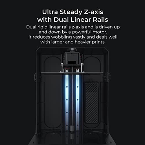 Image of WOL3D Creality Halot-Mage Resin 3D Printer, 8K Resolution 10.3 inch Monochrome LCD UV Photocuring Resin Printer with High-Precision Integral Light Print Size 8.97x5.03x9.05in