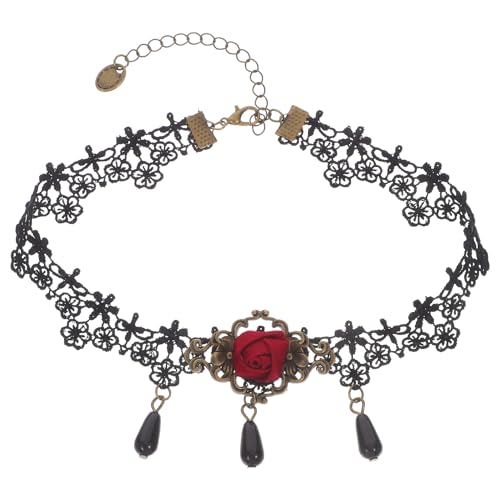 [ROMISBABA] �S�V�b�N���[�Y���[�X�����`�F�[���l�b�N���X �n���E�B���R�X�`���[���A�N�Z�T���[ �p�[�e�B�[���ʕ�����p ���f�B�[�X�V���[�g�`