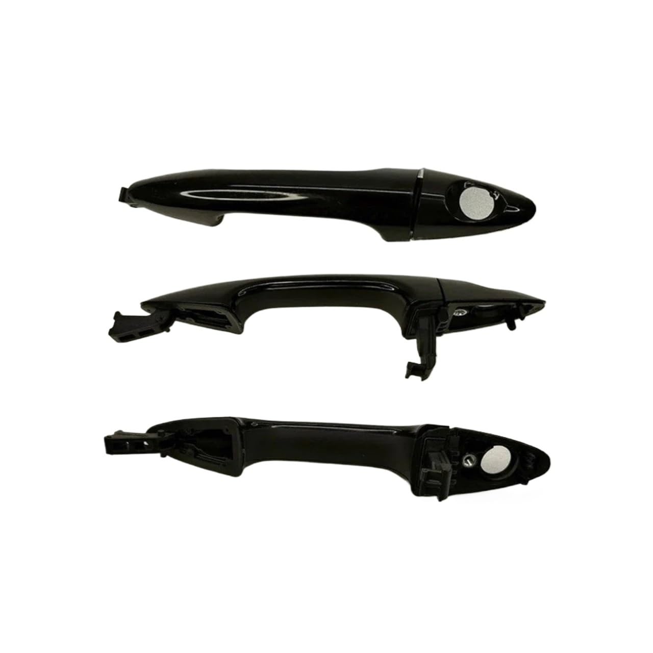 Hljnlvbn Front Left Door Handle For Hyundai For Accent 2012-2017 Outer Exterior Door Handle 82662-1R060 82652-1R060 82661-1R050 82651-1R050(Front Left)